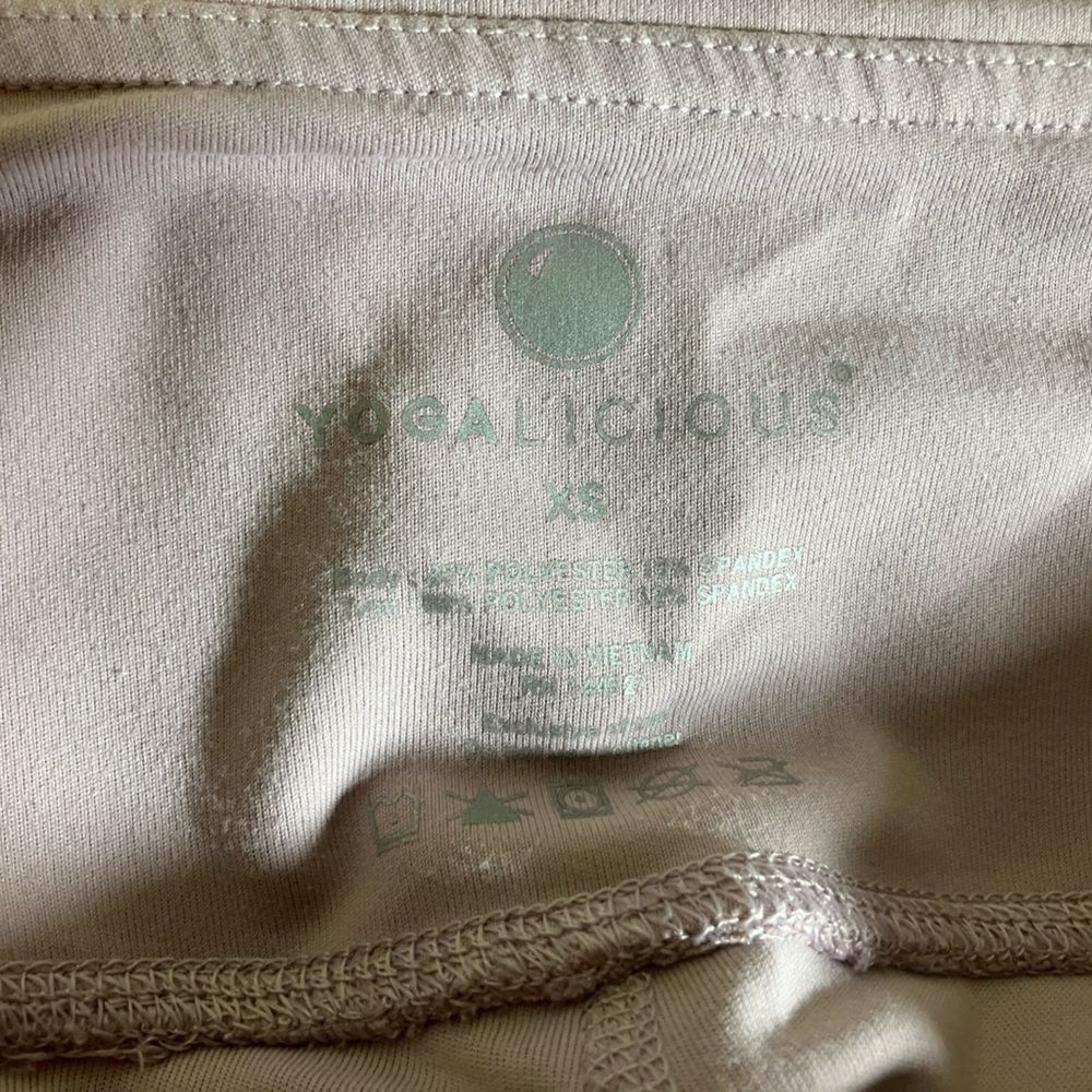 Yogalicious, activewear, leggings, excellent condition, light pink, XS - Picture 3 of 3